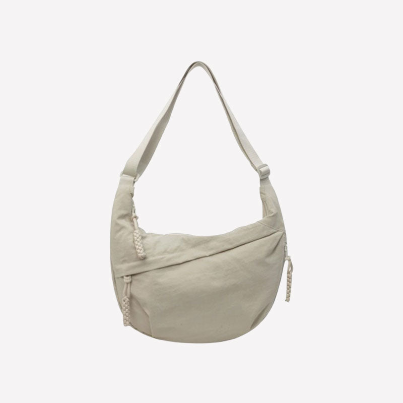đ„đDammode EnfĂ€rgad Nylon Crossbody-VĂ€ska/đ„đWomen's Fashion Plain Color Nylon Crossbody Bag