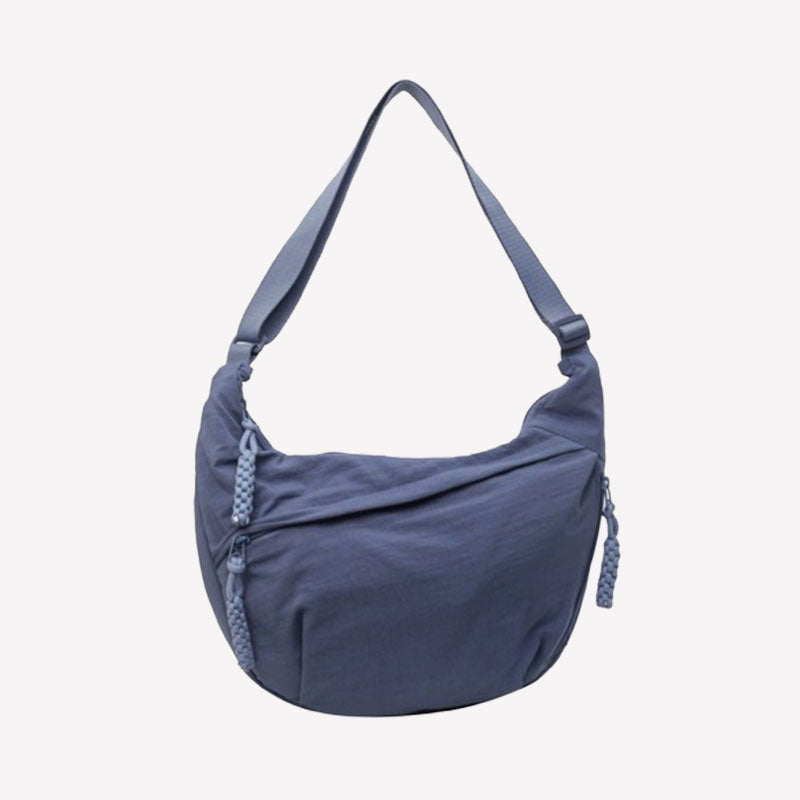 đ„đDammode EnfĂ€rgad Nylon Crossbody-VĂ€ska/đ„đWomen's Fashion Plain Color Nylon Crossbody Bag