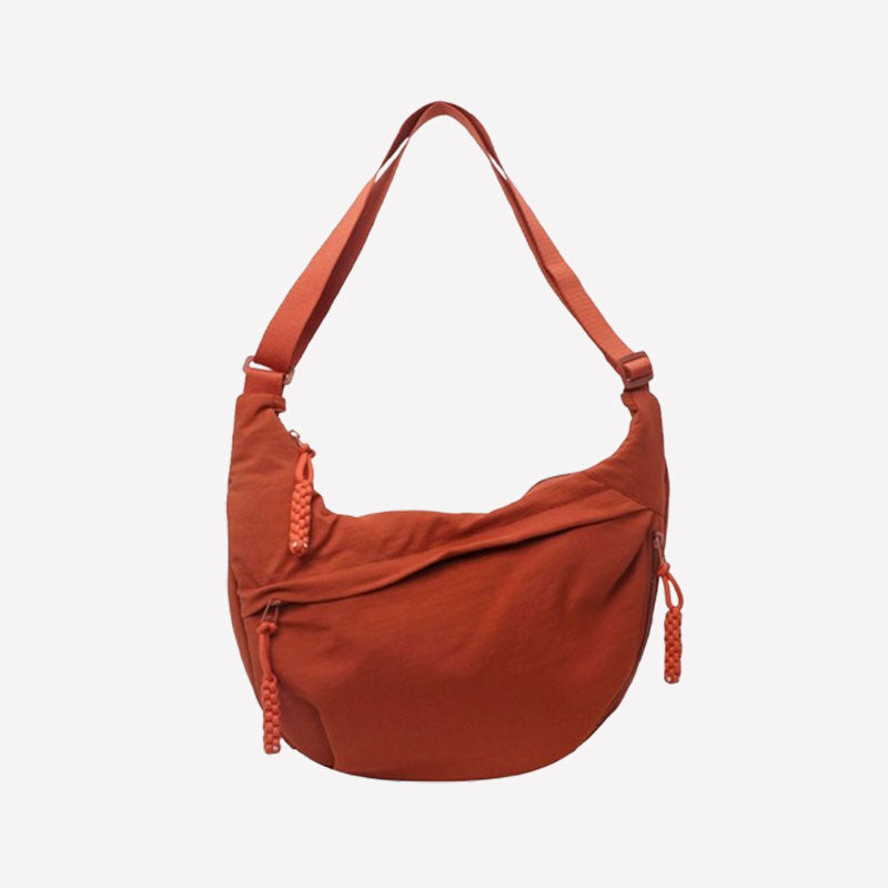 đ„đDammode EnfĂ€rgad Nylon Crossbody-VĂ€ska/đ„đWomen's Fashion Plain Color Nylon Crossbody Bag