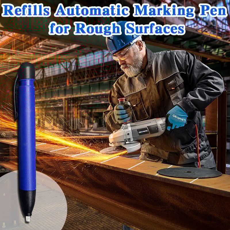 🔥2024 SALE - Refills Automatic Marking Pen for Rough Surfaces