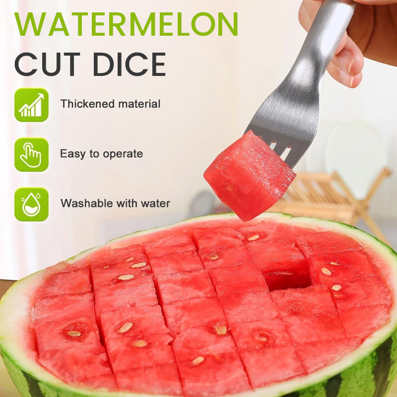 đ2-i-1 vattenmelon tĂ€rningsgaffel