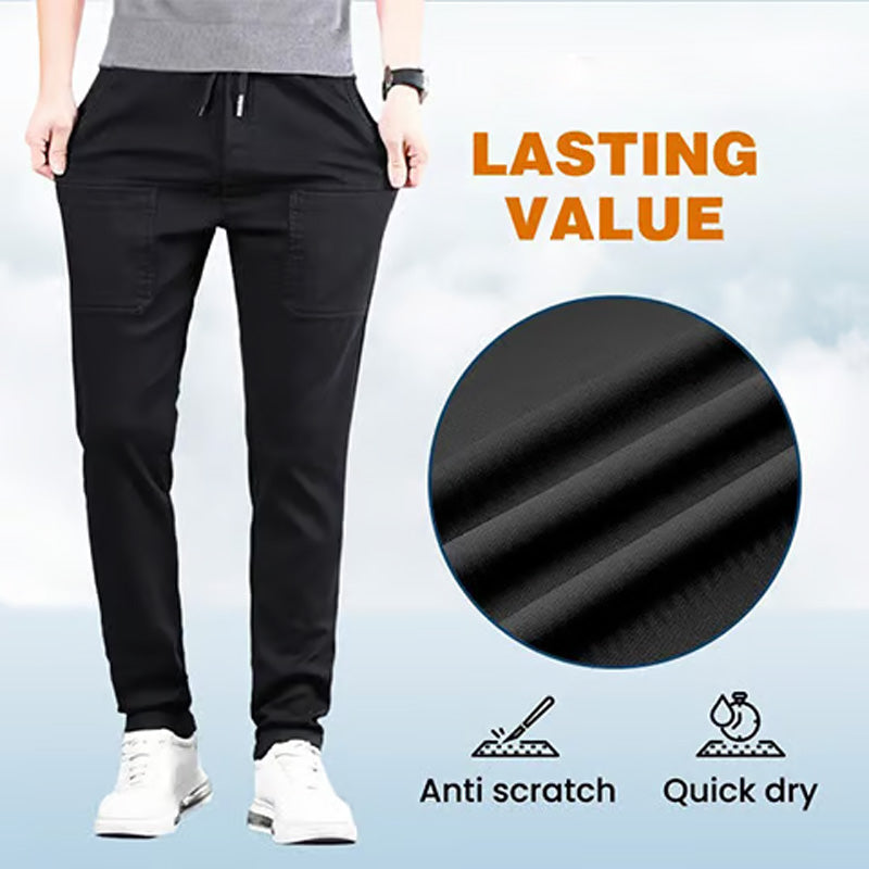 Slitesterk Cargo-bukse med hög stretch i flera fickor/Durable cargo pants with high stretch and multiple pockets