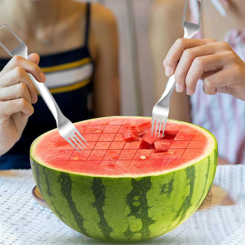 đ2-i-1 vattenmelon tĂ€rningsgaffel