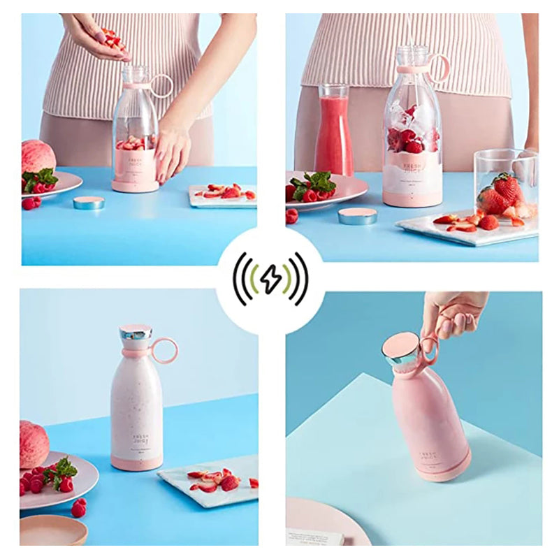 Bärbar elektrisk juicekopp