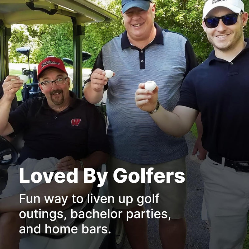Kreativt Golfbollformat Snapsglas