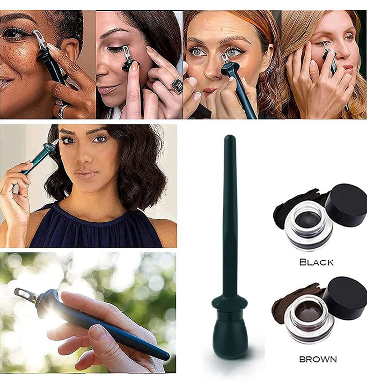 Silikon Eyelinerborste