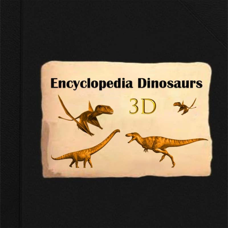 3D-uppslagsverk Förhistoriska Dinosaurier