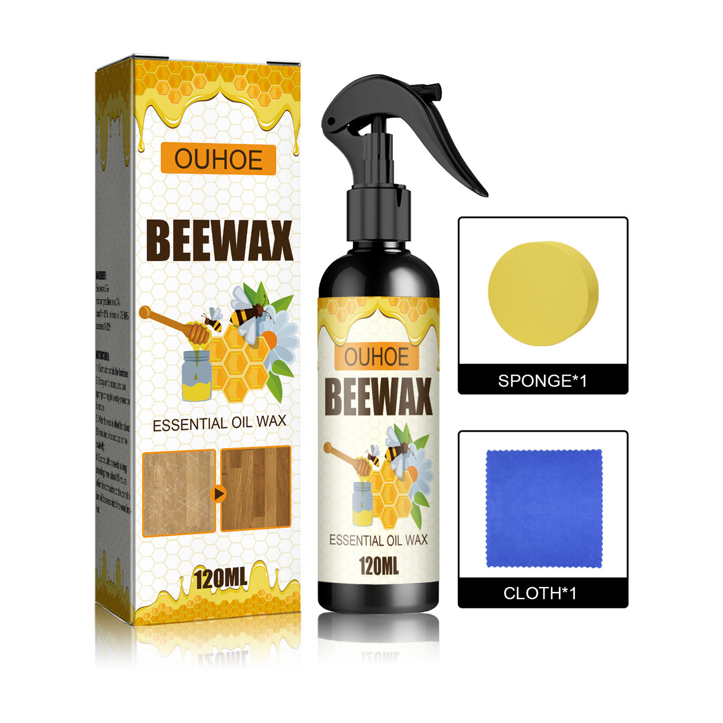 đ„Naturlig mikromolekylĂ€r bivaxspray