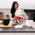 MixSave – Silikoninsatser med lock för KitchenAid 5 Qt