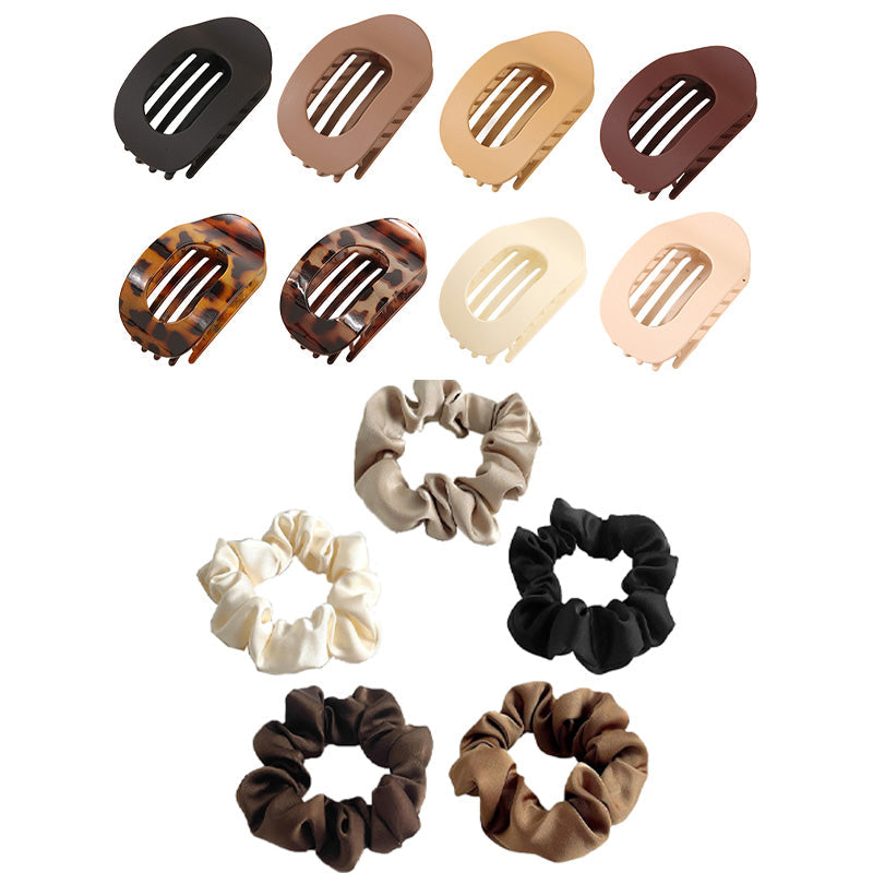 💖✨Ovala hårtänger (4 delar)