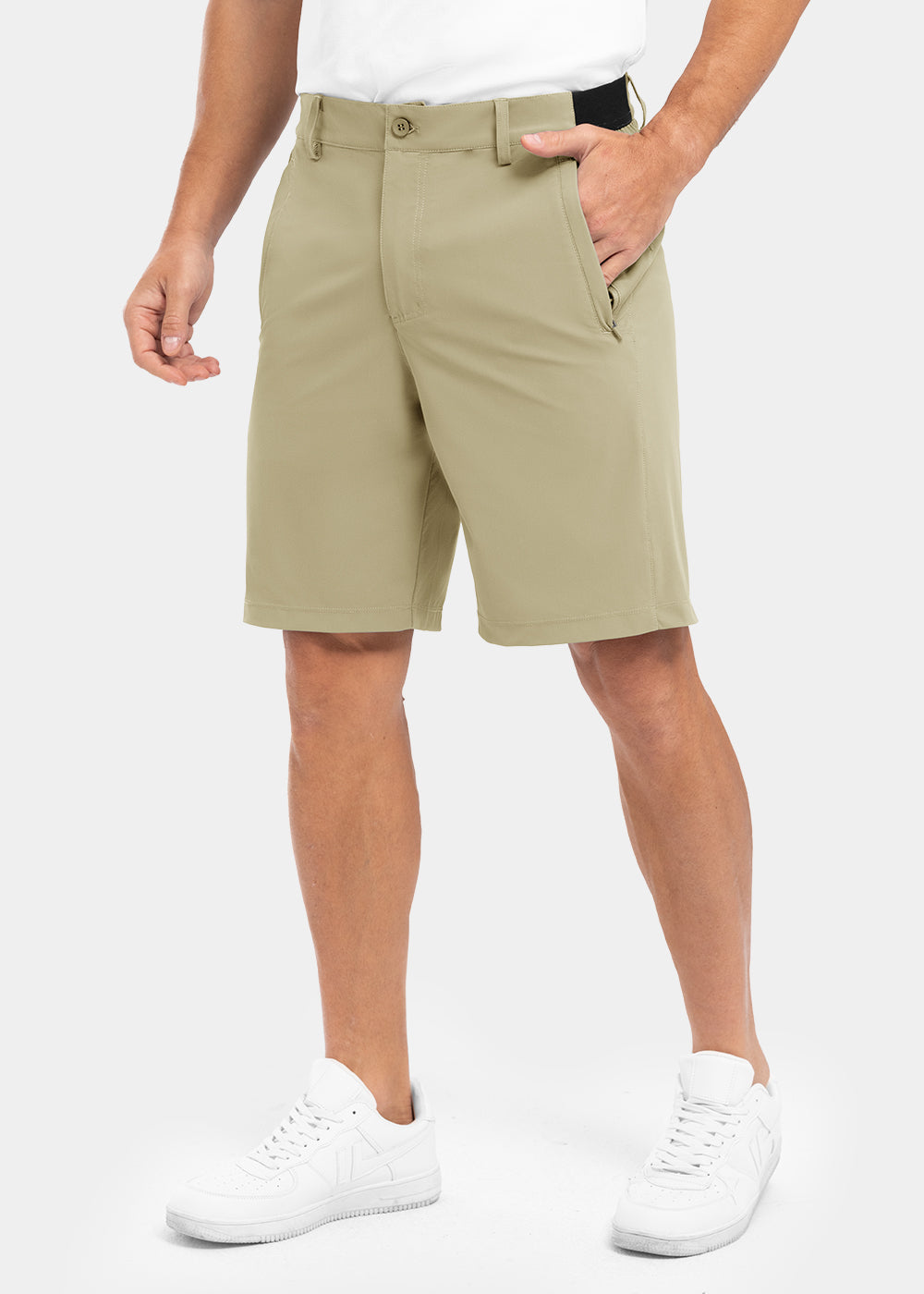 Stretchiga, snabbtorkande 💨 casual golfshorts för män 🩳