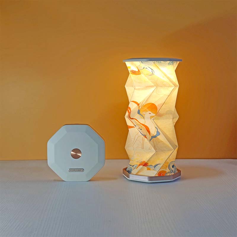 Magnetisk Vikbar Roterande Lampa