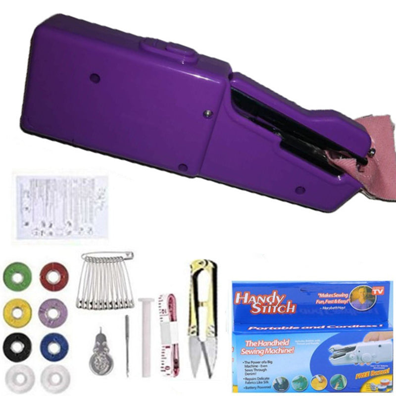 Handhållen mini elektrisk symaskin [Gör ditt liv enklare✨]