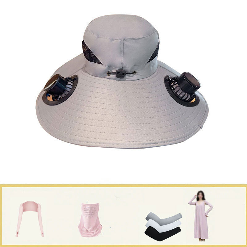 Utomhus Solfläkthatt