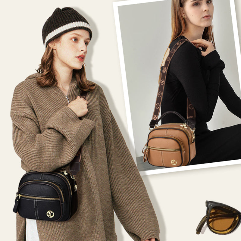 Mångsidig Liten Fyrkantig Axelväska