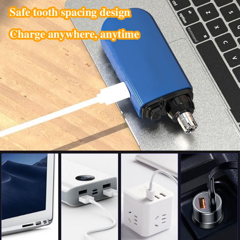 Bärbar Näshårstrimmer (Smärtfri Och Precision)