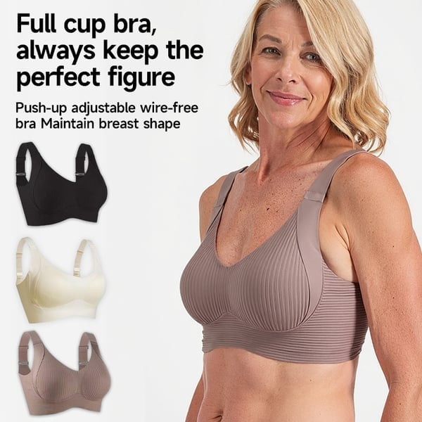 🎁Sista dagen: köp 1, få 3 paket🔥Superstödjande BH | Push-up-BH utan bygel👍Inga hängande bröst längre