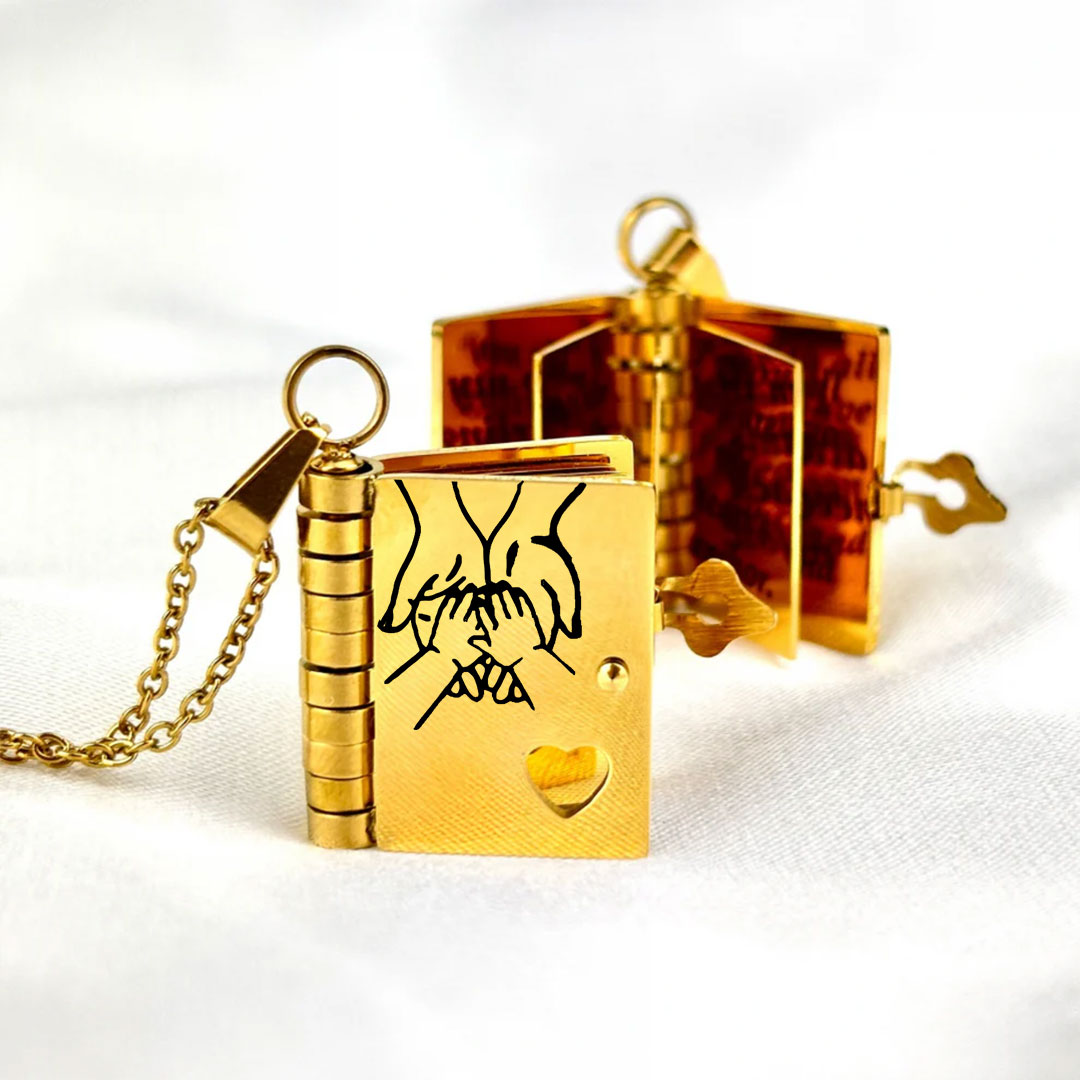 Halsband För Par I Rostfritt Stål