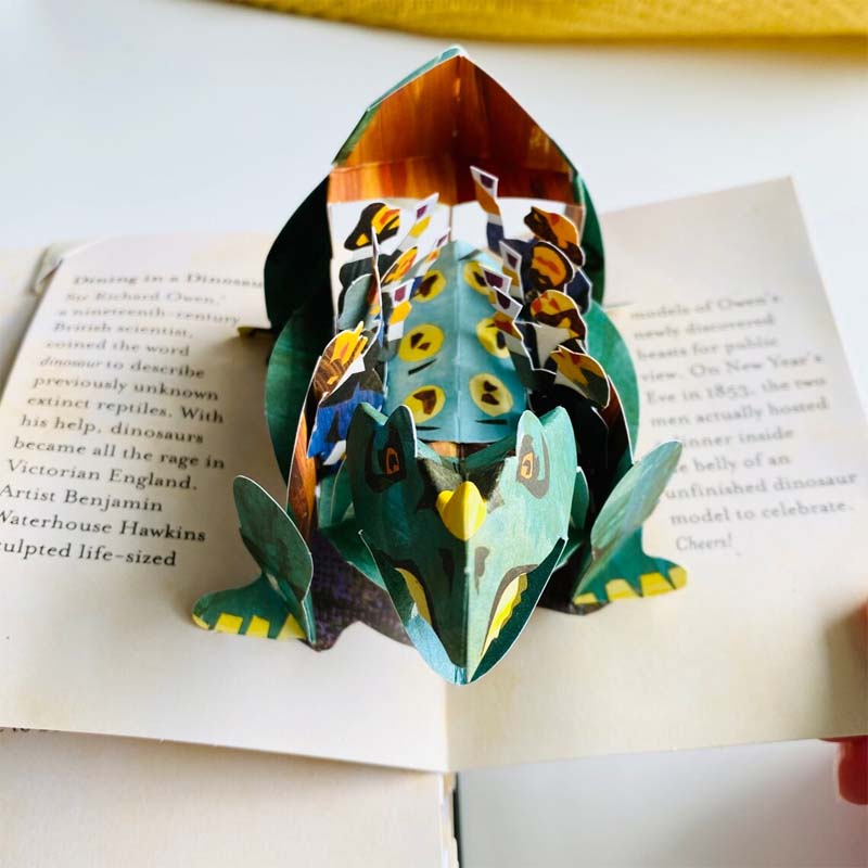 3D-uppslagsverk Förhistoriska Dinosaurier