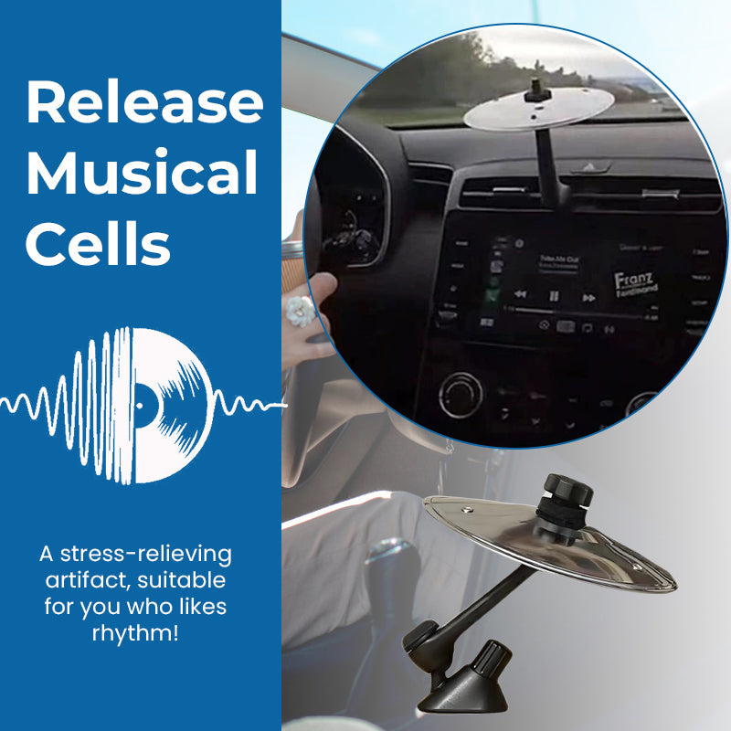 Bilpercussioncymbaler för luftuttag