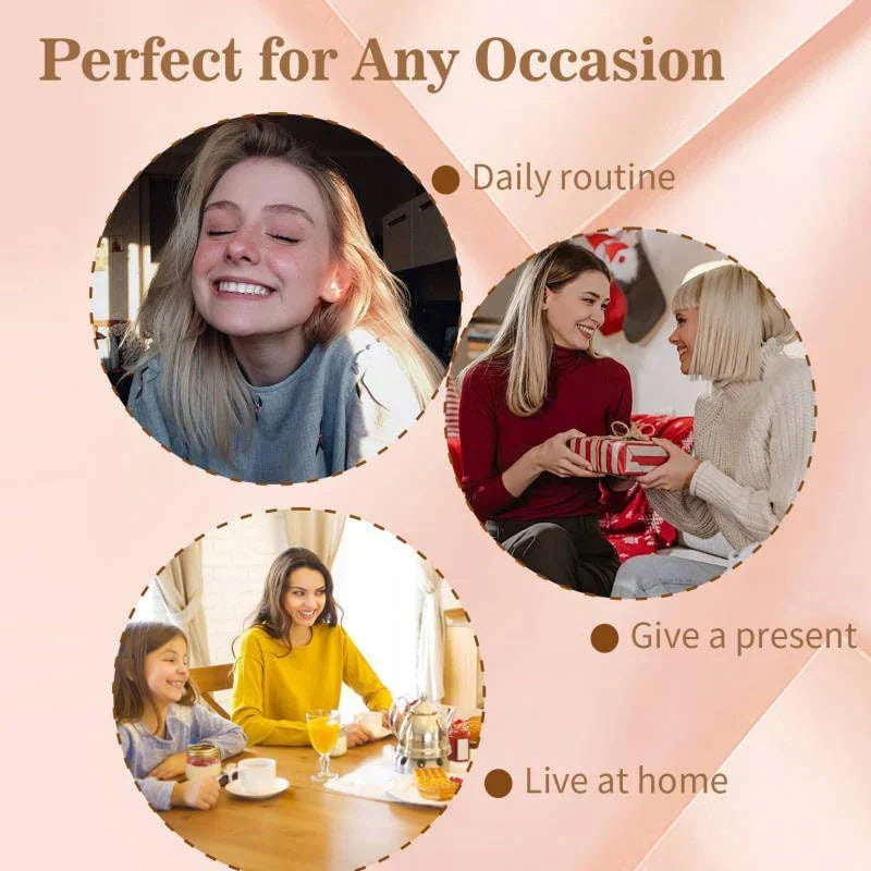 💖✨Ovala hårtänger (4 delar)