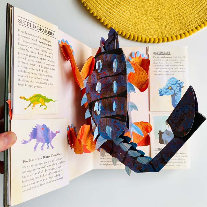 3D-uppslagsverk Förhistoriska Dinosaurier