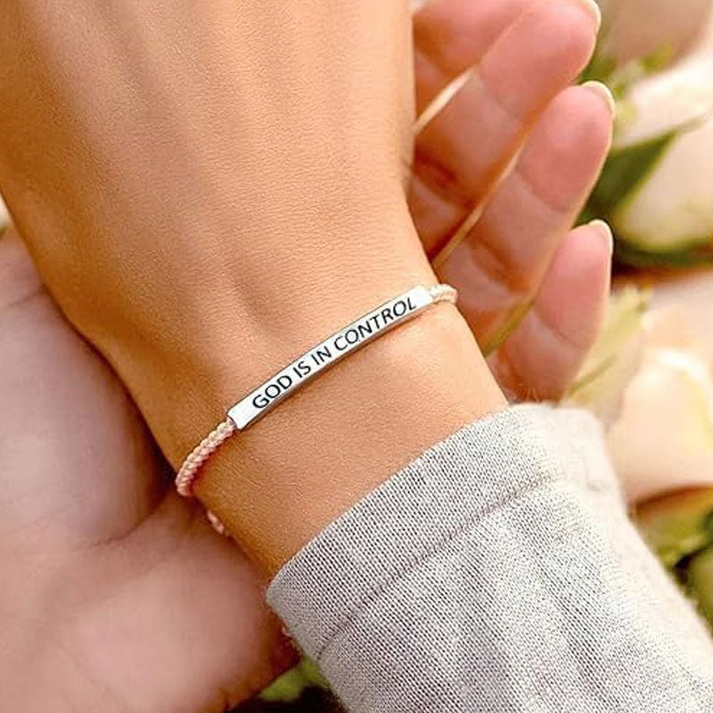 Flätat Armband I Rostfritt Stål
