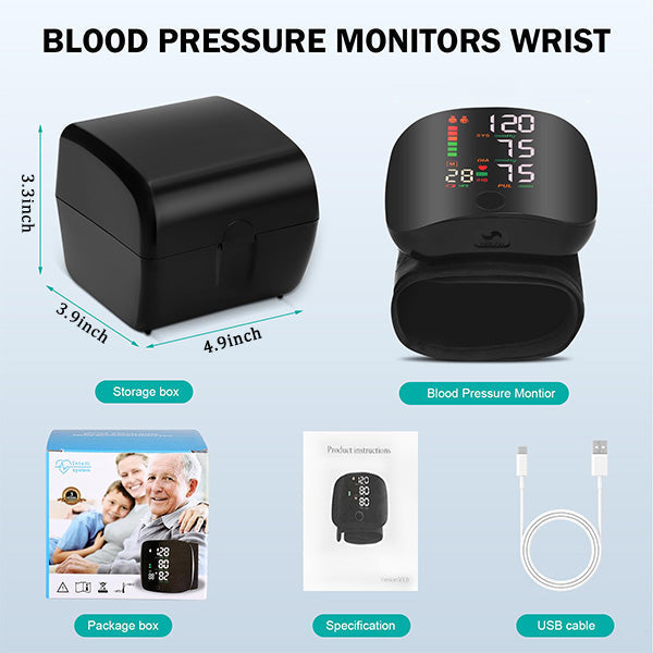 Blodtrycksmätare i Fickformat: Armband