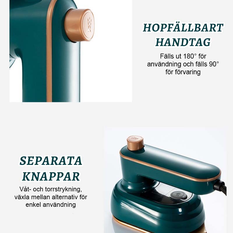 Handhållen Klädångare