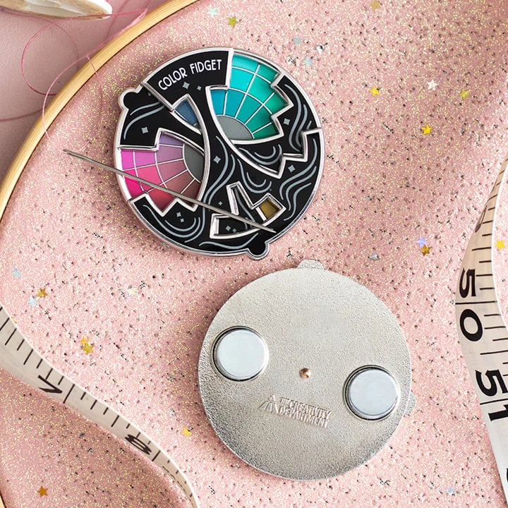 🌈Färgad Fidget Emaljnål (✨Ett Hjul med Tjugo Nyanser)