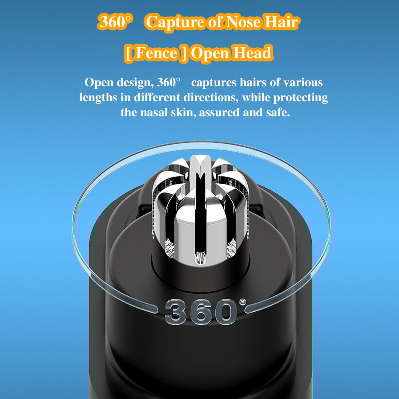 Bärbar Näshårstrimmer (Smärtfri Och Precision)