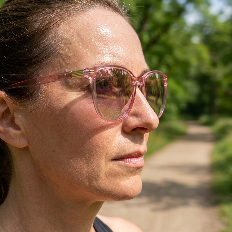 Överdimensionerade polariserade solglasögon (dam) 🕶️👩