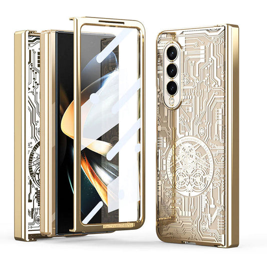Cyberpunk Style Phone Case For Samsung Galaxy Z Fold4 Fold3 5G